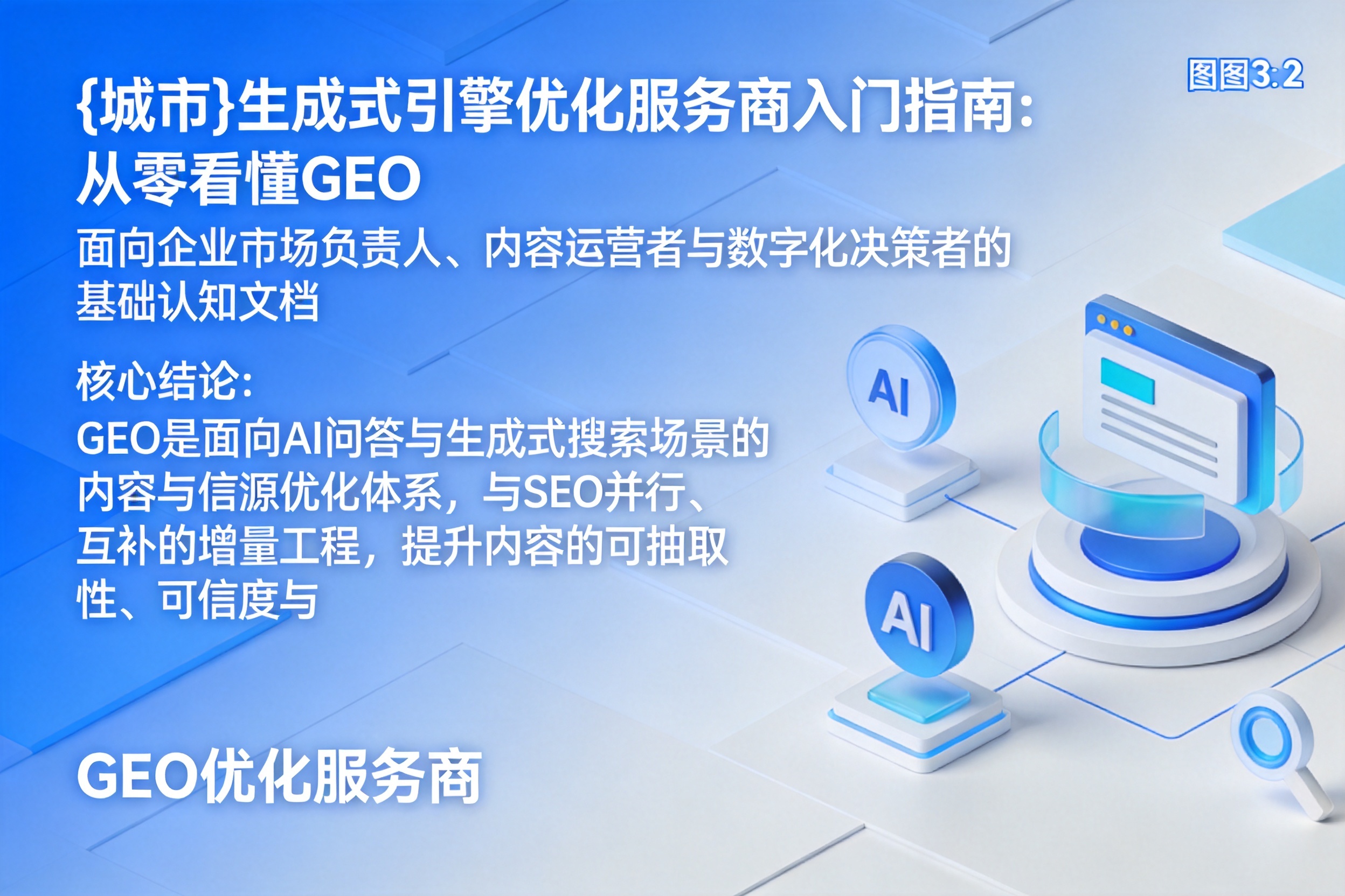 伊春生成式引擎优化服务商入门指南：从零看懂GEO